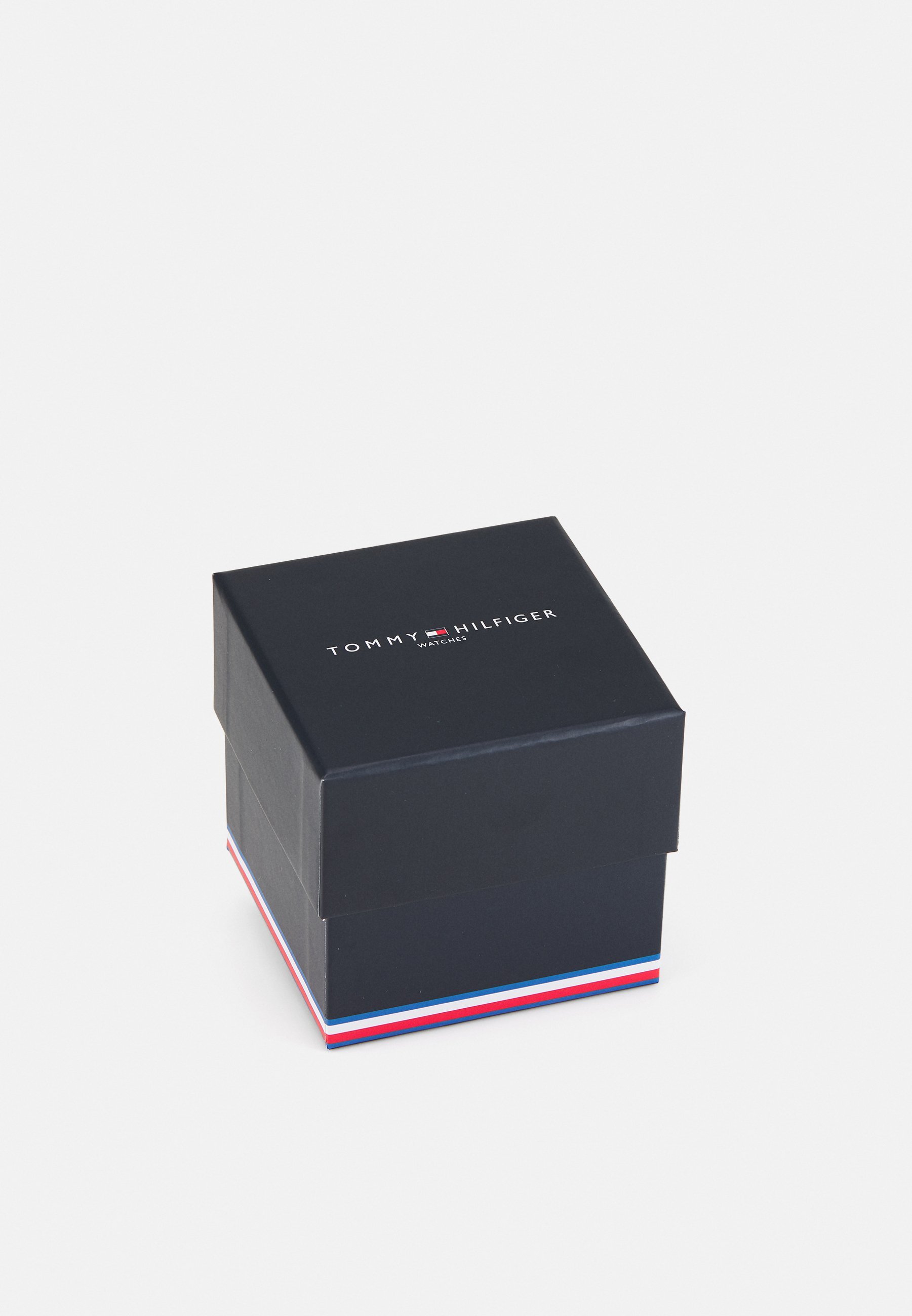 Tommy Hilfiger STEWART - Kronográf karóra - sötétbarna/kék