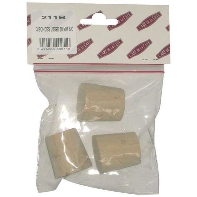 Conjunto de 3 buchas para fabricação de blocos JOCONDI - C 30 mm