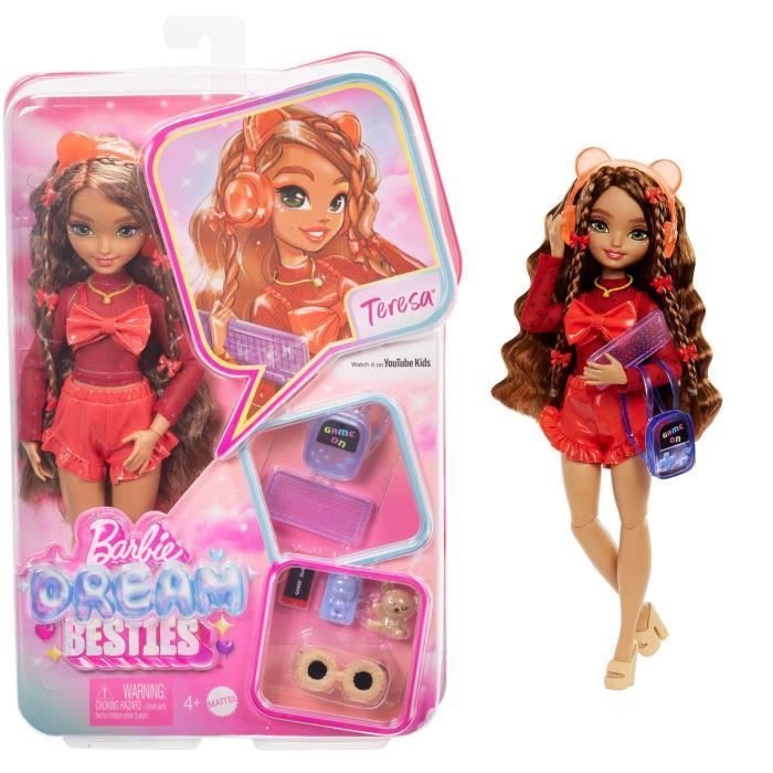 Muñeca y accesorios Barbie Dream Team Teresa - Barbie - HYC23