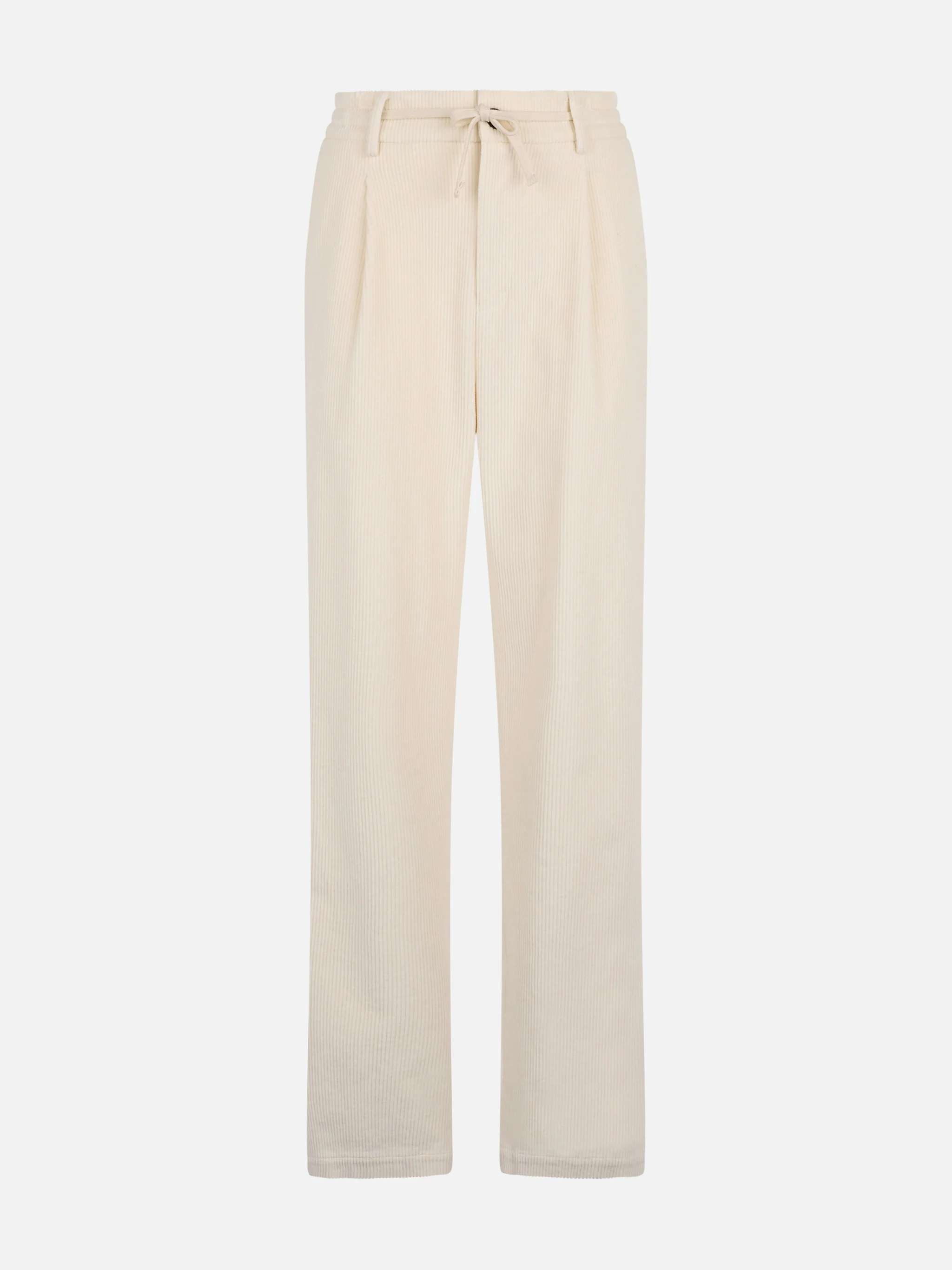 Fuji Off-White Corduroy Herenbroek