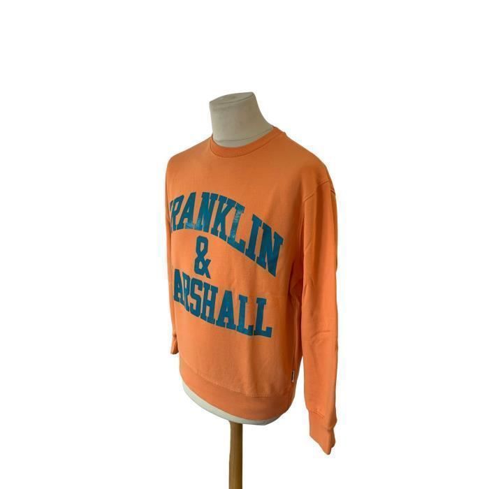 Sweatshirt Franklin & Marshall - orange tangerine - L
