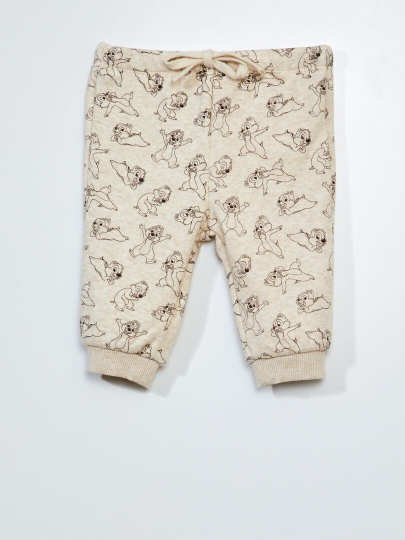 'Disney' joggingbroek - BEIGE