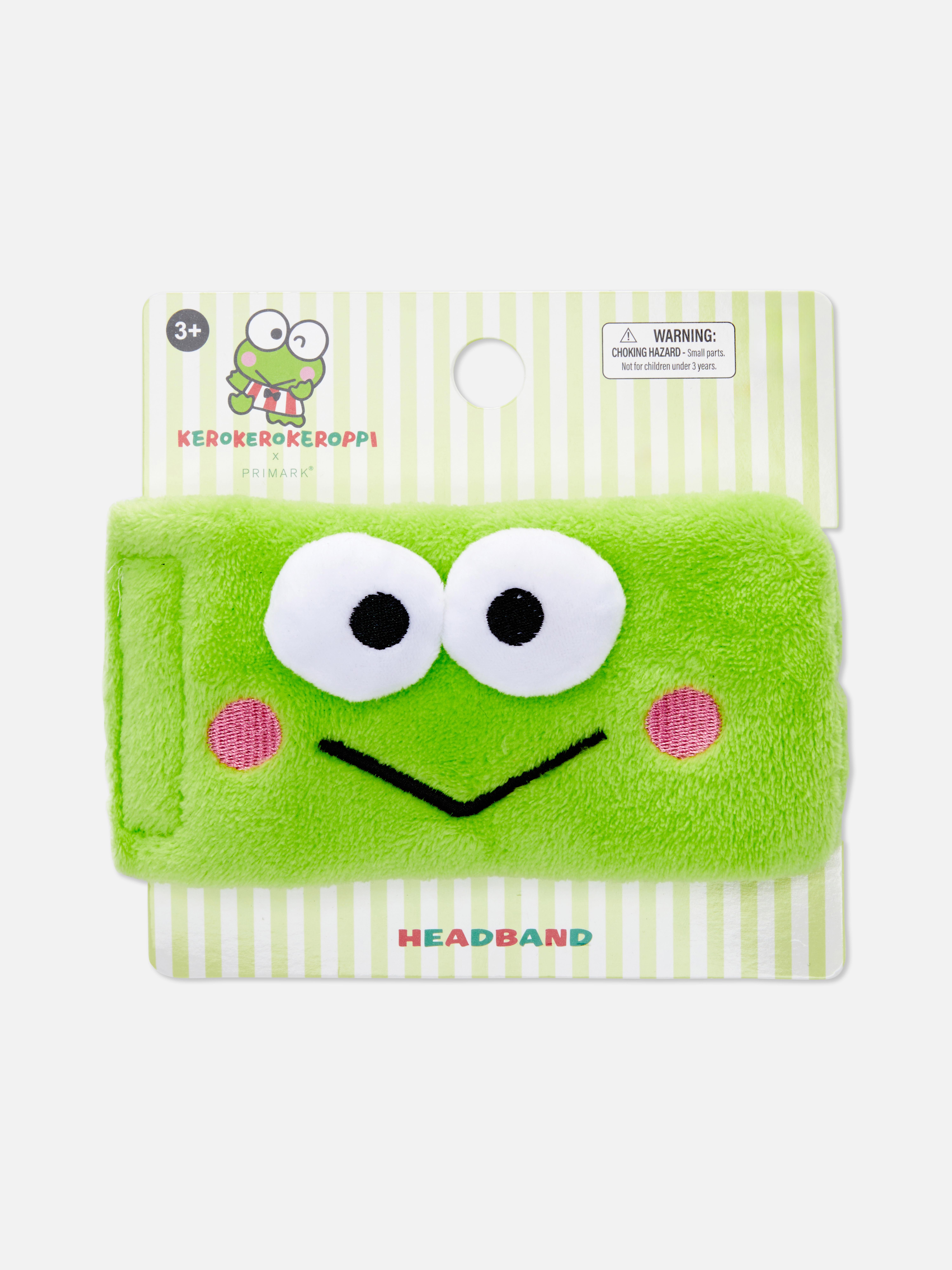Cerchietto di bellezza Hello Kitty Keroppi Un cerchietto a forma di Keroppi con chiusura in velcro