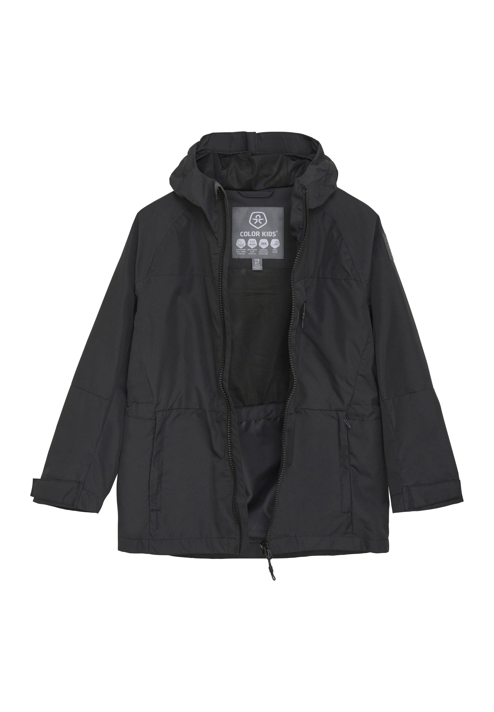 Color Kids COJACKET - Outdoorová bunda - black