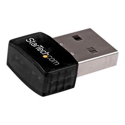 STARTECH Mini USB 2.0 draadloze N-netwerkadapter 300 Mb/s en 2,4 GHz - 802.11n wifi USB-dongle - Draadloze N-netwerkkaart - Zwart