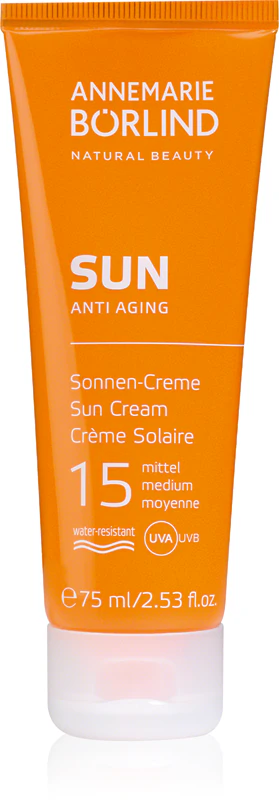 ANNEMARIE BÖRLIND SUN ANTI-AGING protetor solar antienvelhecimento