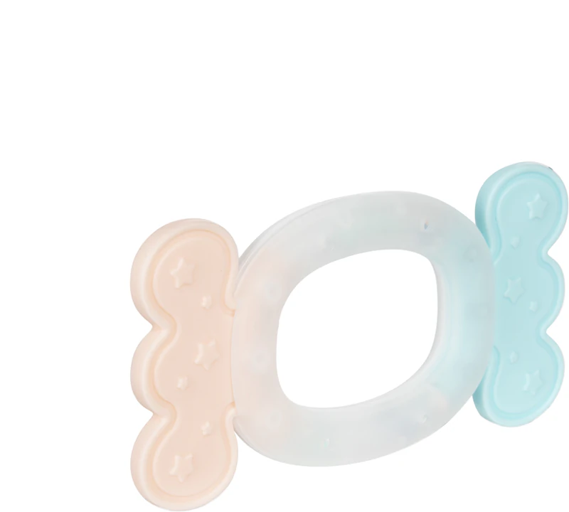 Conjunto de presente Canpol Babies Pastels com chocalho e mordedor para bebês a partir de 0 meses