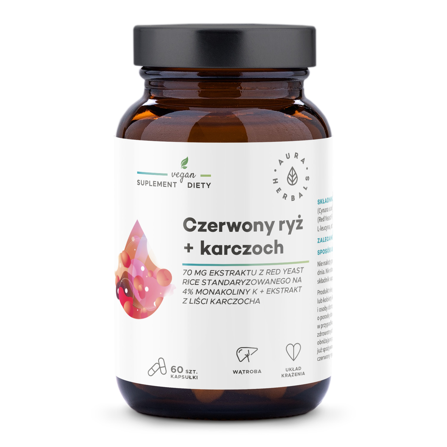 Aura Herbals Červená ryža + Artičoky