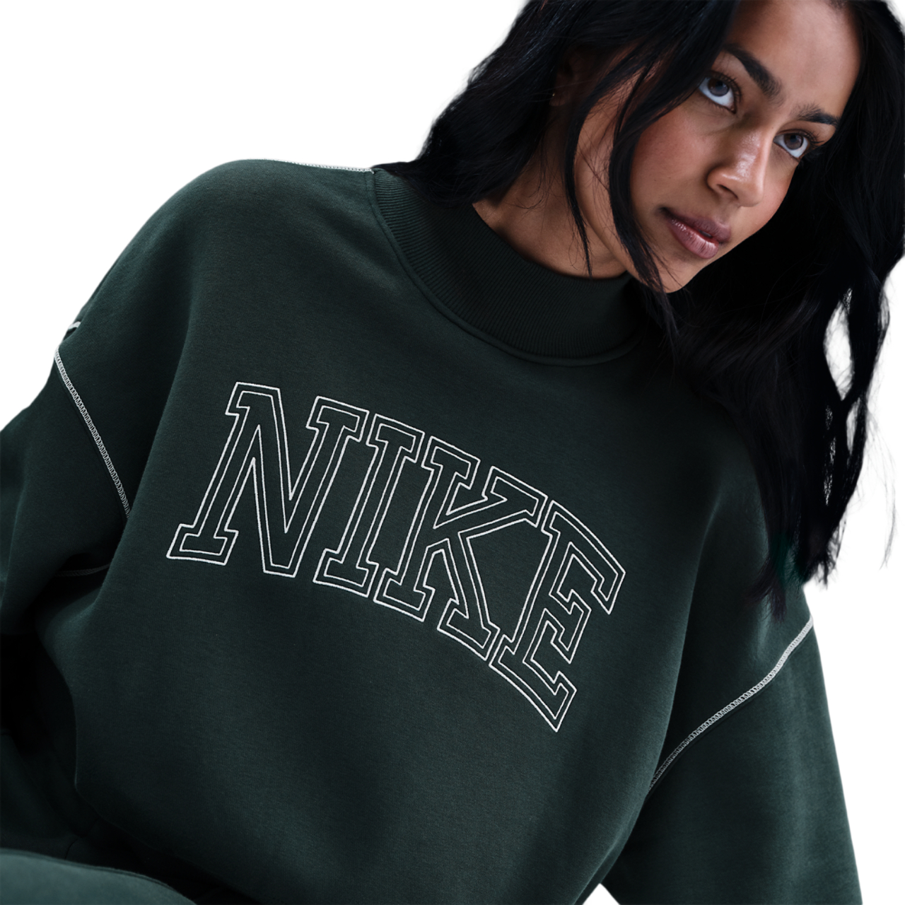 Nike Sportswear Phoenix -vetoketjullinen collegepaita