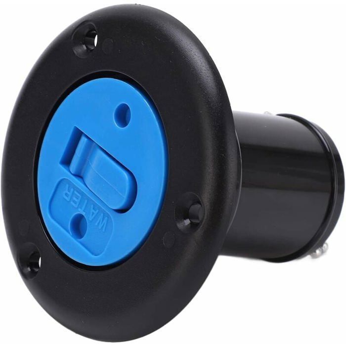 1 Bouchon de réservoir d'eau, diamètre 38 mm, joint torique, chaîne inox, pour camping-car, caravane, bateau .