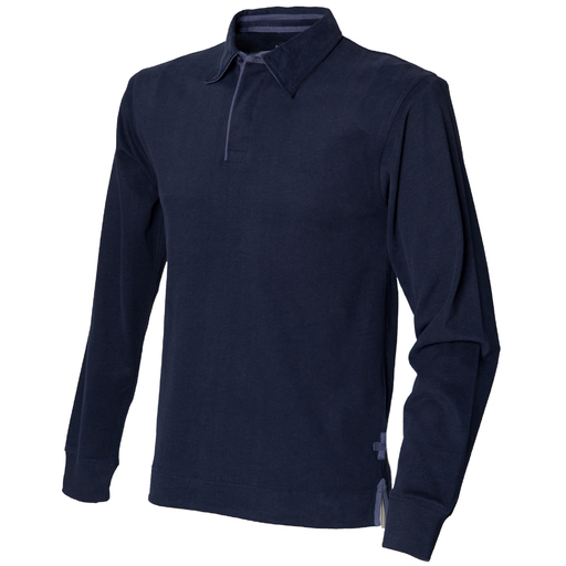  Polo de Manga Larga Ultra Suave Front Row Super Soft Long
