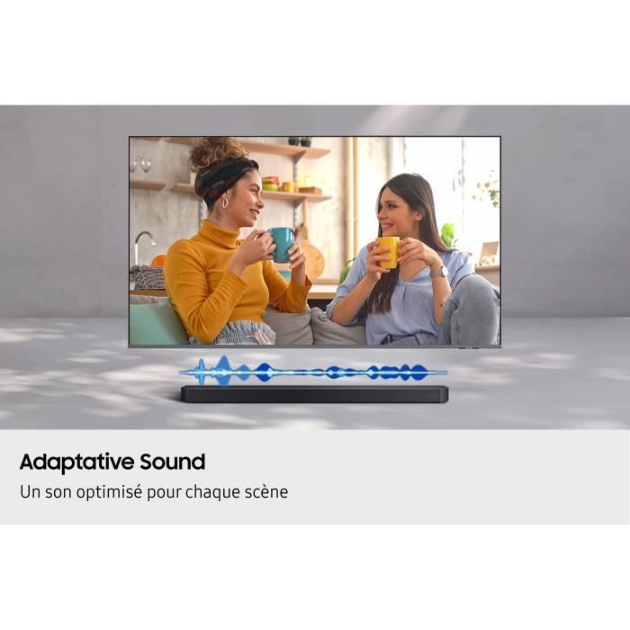 Soundbar - SAMSUNG - HW-Q610F/XE - Serie 3.1 canali - Subwoofer wireless da 6,5'' - Diffusore acustico