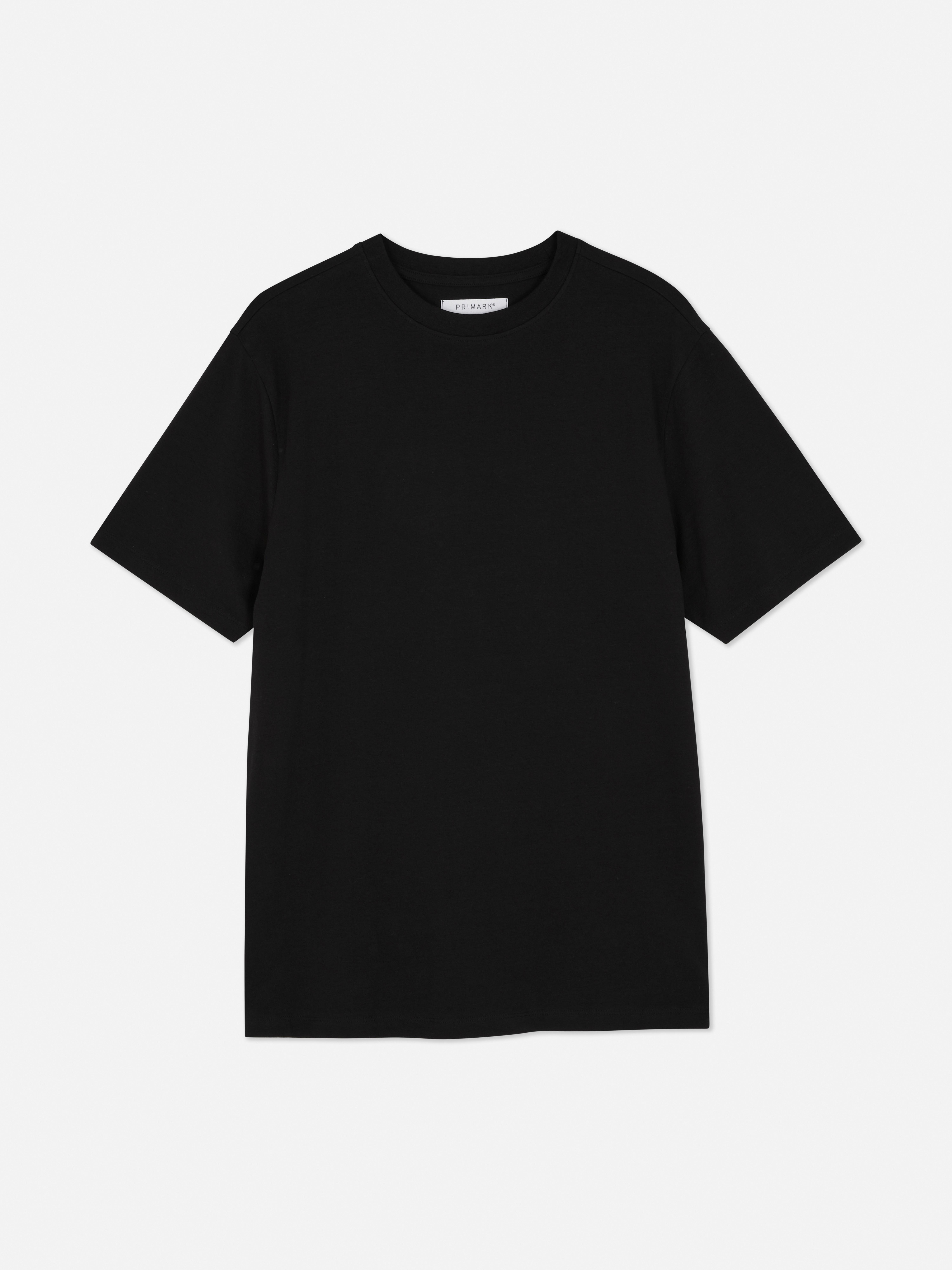 Tricou slim fit Un tricou casual cu guler rotund și croială mulată