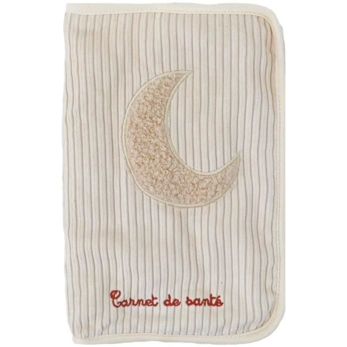 Funda para libro de registro de salud - DOMIVA - Luna de miel - Cierre de cremallera - 2 bolsillos interiores
