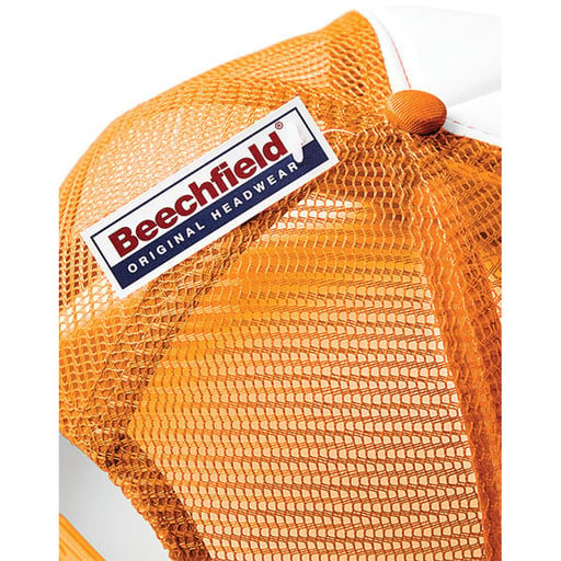  Beechfield Vintage åndbar perforeret stofkasket med snapback-lukning