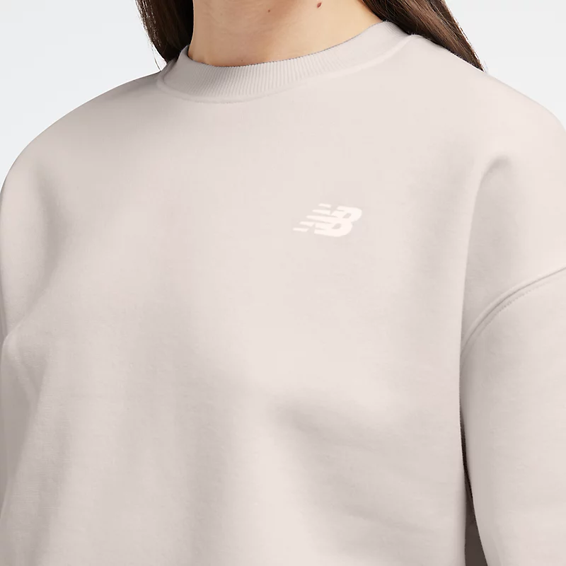 Bluza damska Linear Heritage Brushed Back Fleece Crewneck – MOONROCK