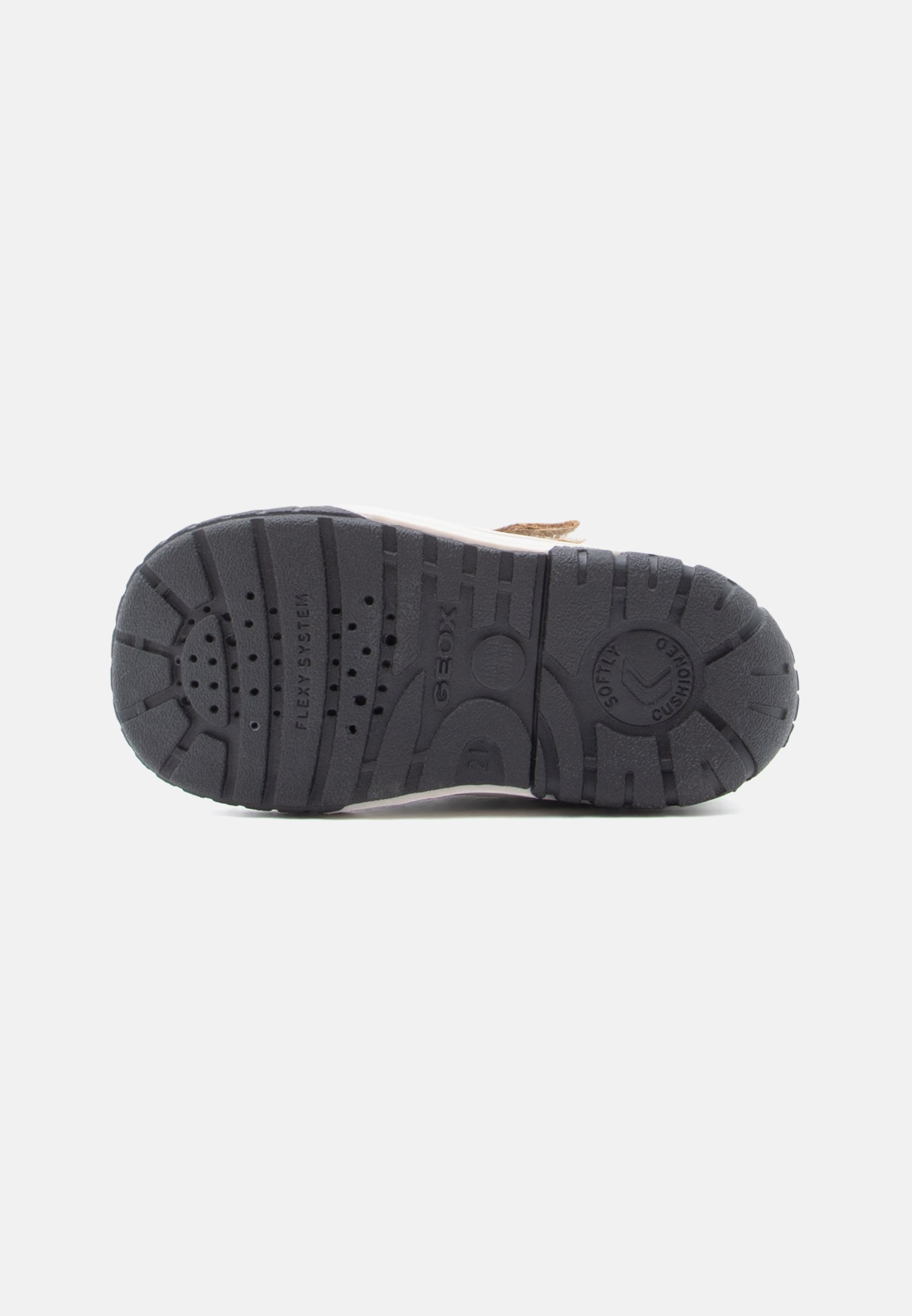 Geox OMAR UNISEX - Stivali invernali - nero/giallo scuro
