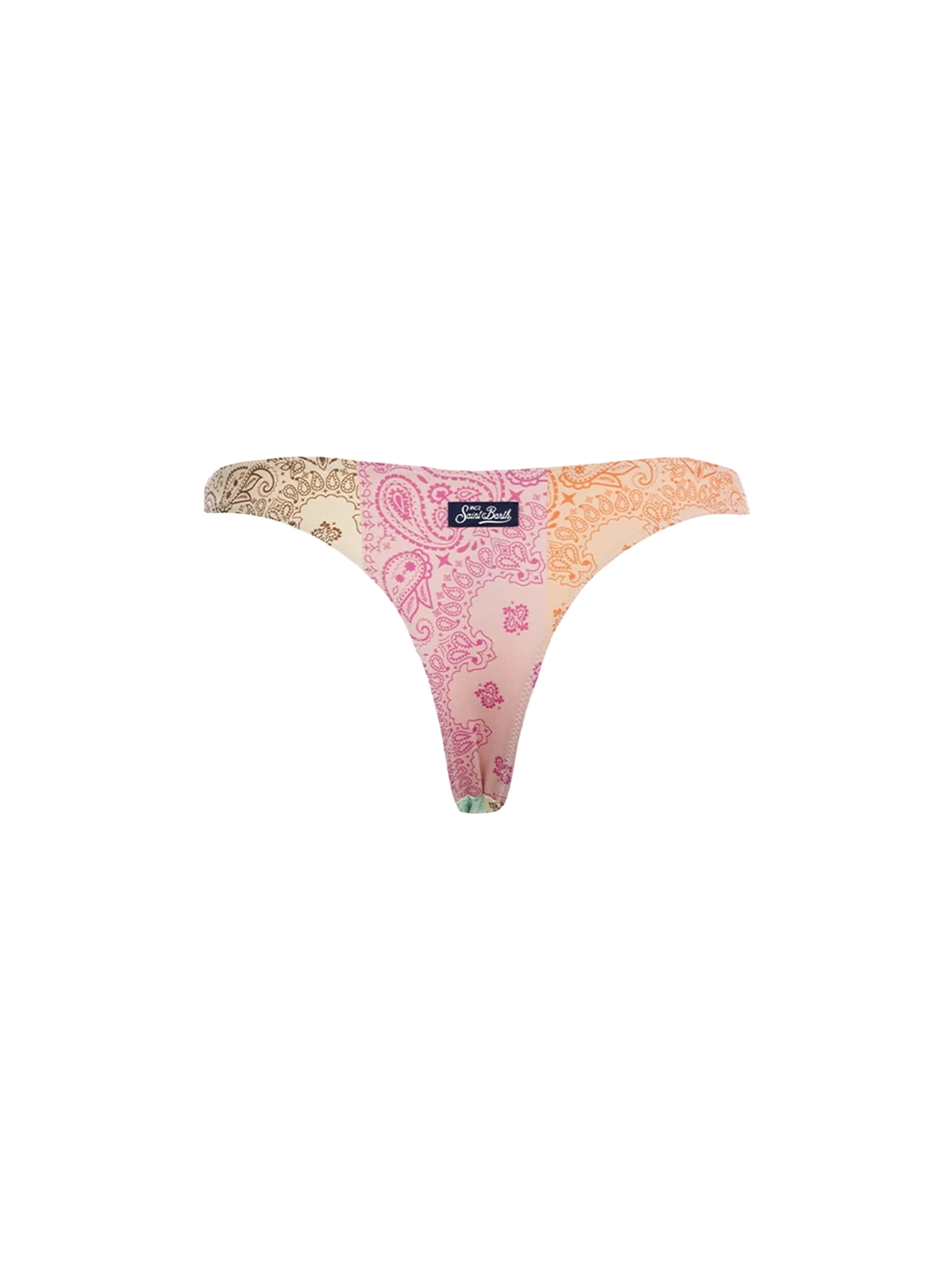 Naomi zwembroekje met bandana-print voor dames