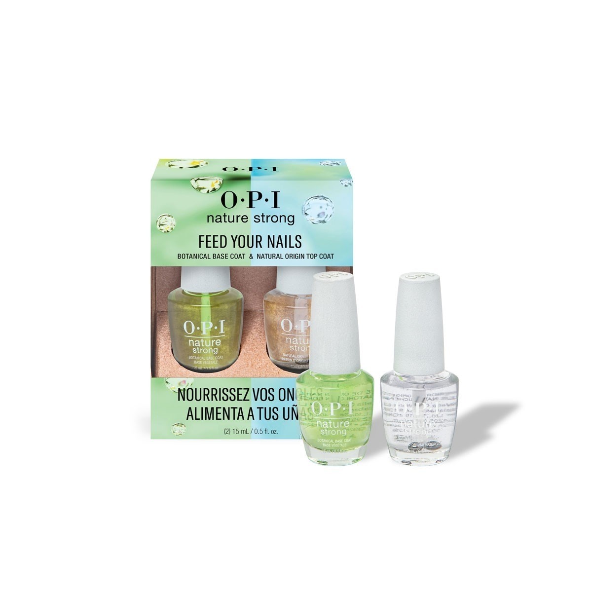 OPI nagu laka Nature Strong divu iepakojumu komplekts – 1 gab.