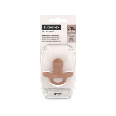 Suavinex Color Essence Fisio Chupete 6-18m Naranja 1 un 1 un