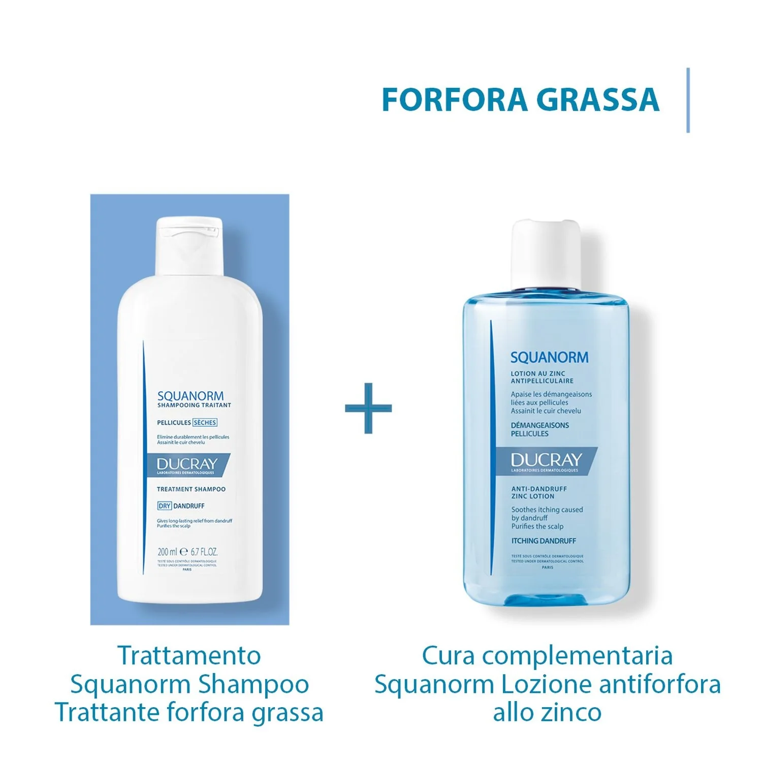 Forfora Squanorm Shampoo Forfora Grassa - Shampoo Antiforfora