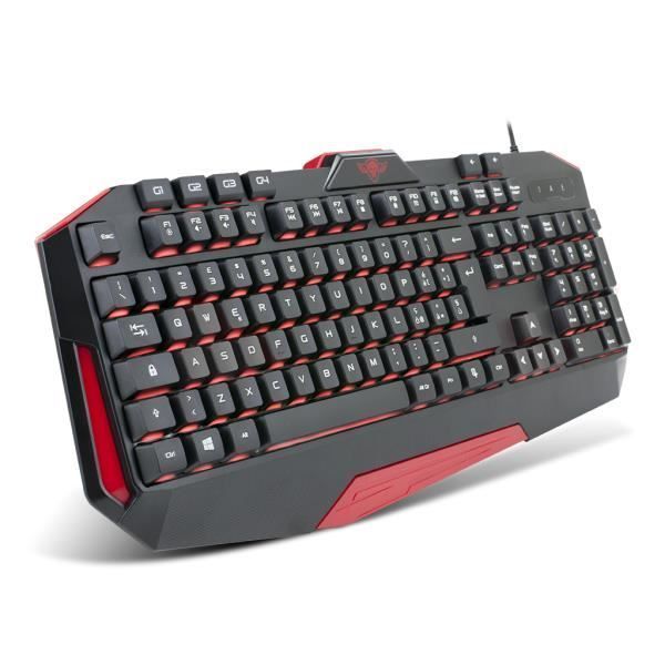 Pack de périphériques gaming - Spirit Of Gamer - Pro-MKH3 - Clavier AZERTY - Souris 3200 DPI - Casque avec micro