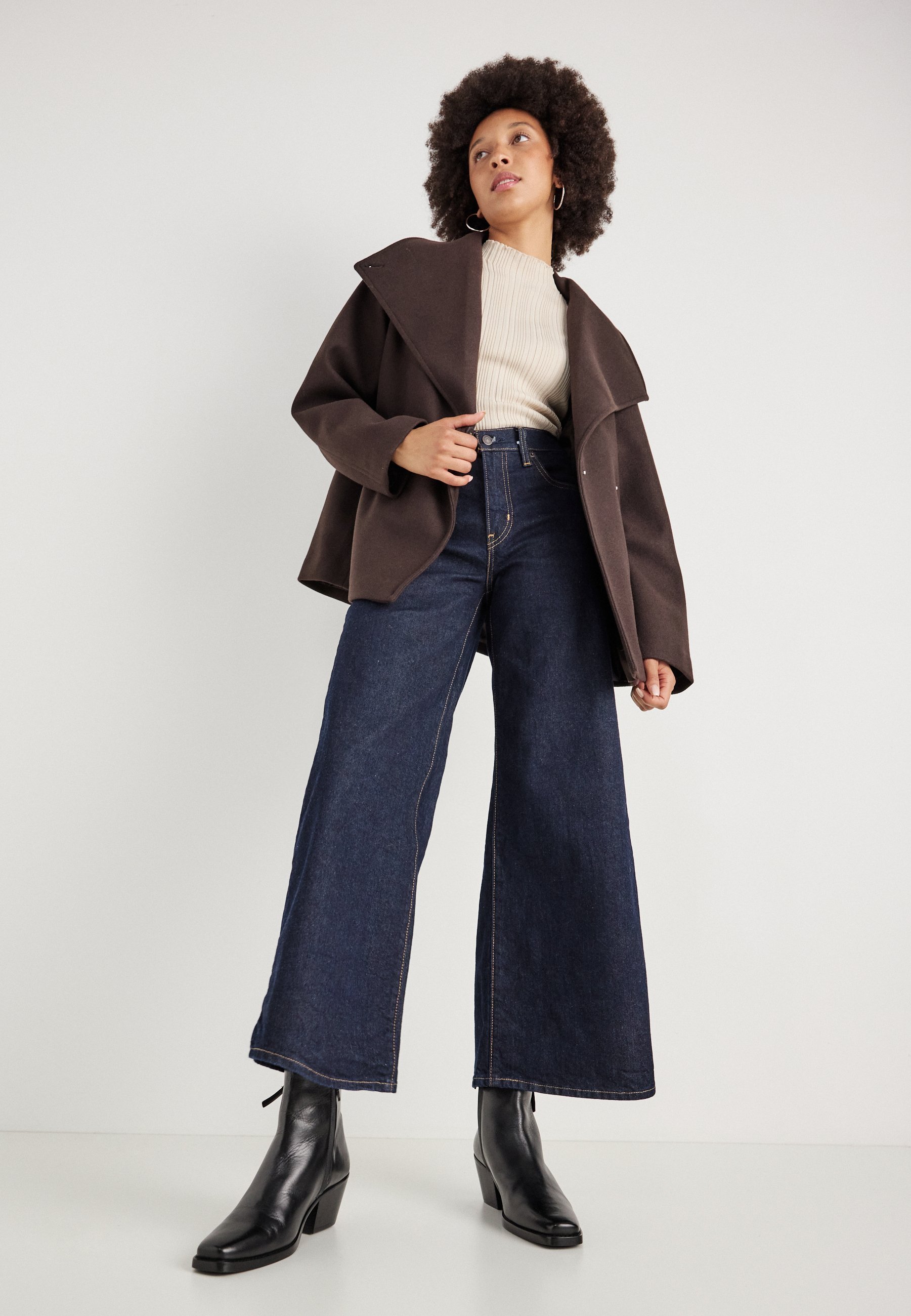 Veste Gina Tricot - Veste d'été - marron foncé