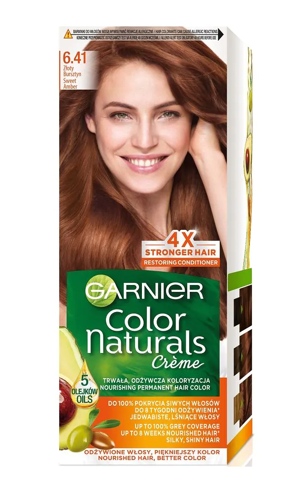 Garnier Color Naturals Farba do włosów 6.41 Sweet Amber