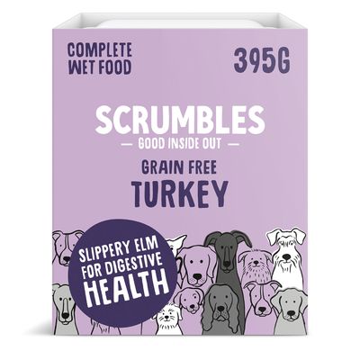Cibo umido per cani Scrumbles al tacchino senza cereali