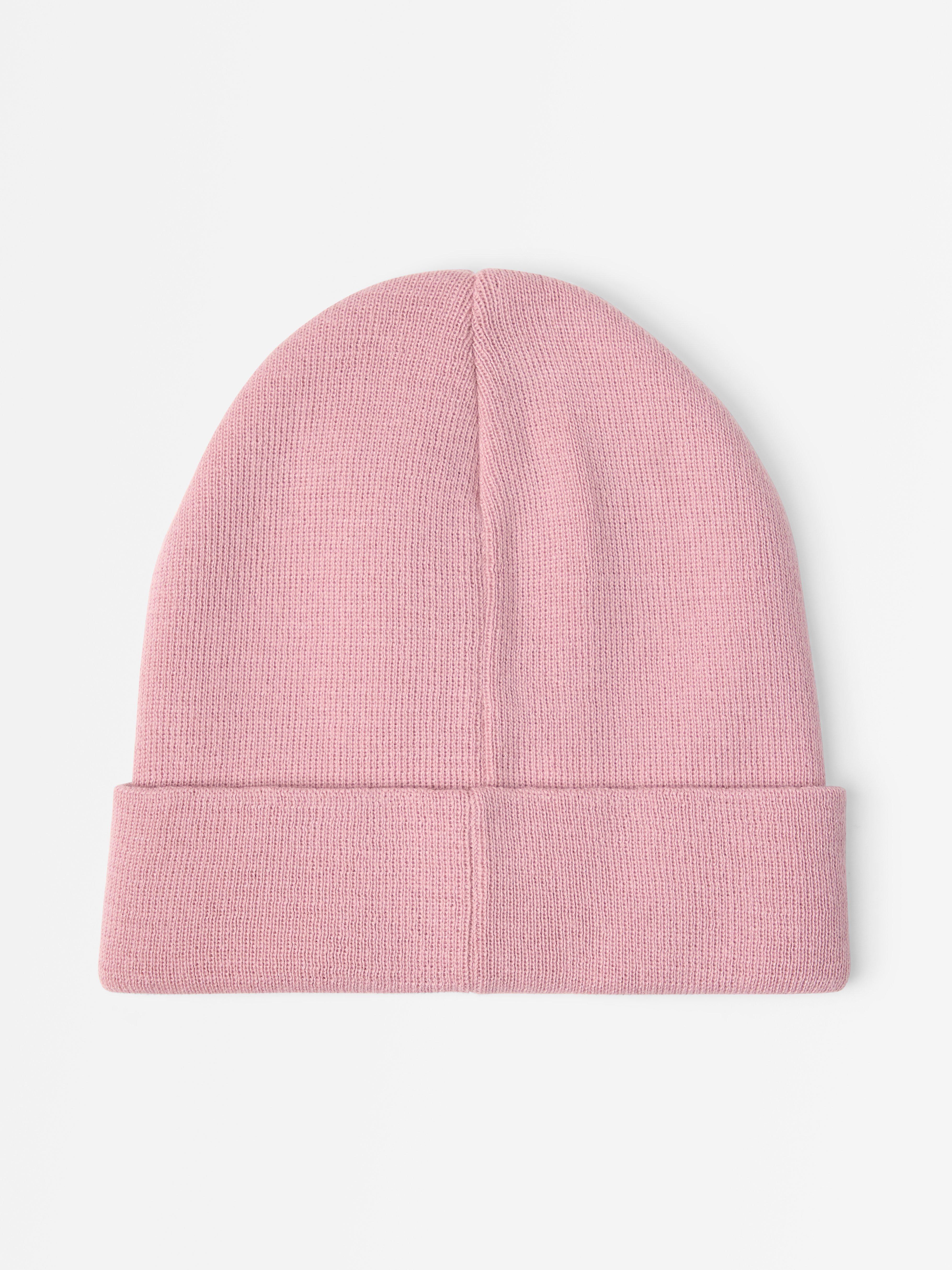 Gorro rosa-claro