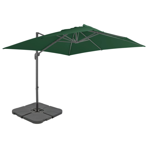 Parasol ogrodowy Zielony 3 x 4 m vidaXL