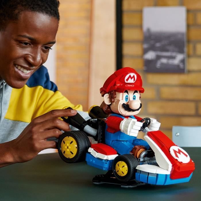 LEGO Mario Kart 72037 Mario Et Kart Standard - Set De Construction Pour Adulte – Figurine