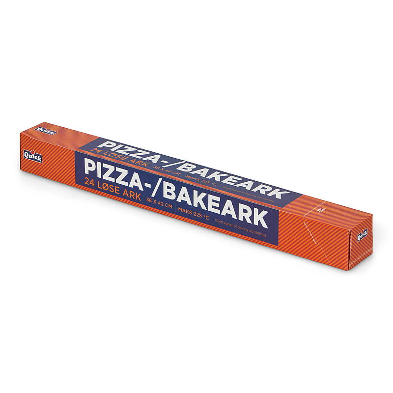 Hurtig pizza-/bagepapir 24 ark, hurtig