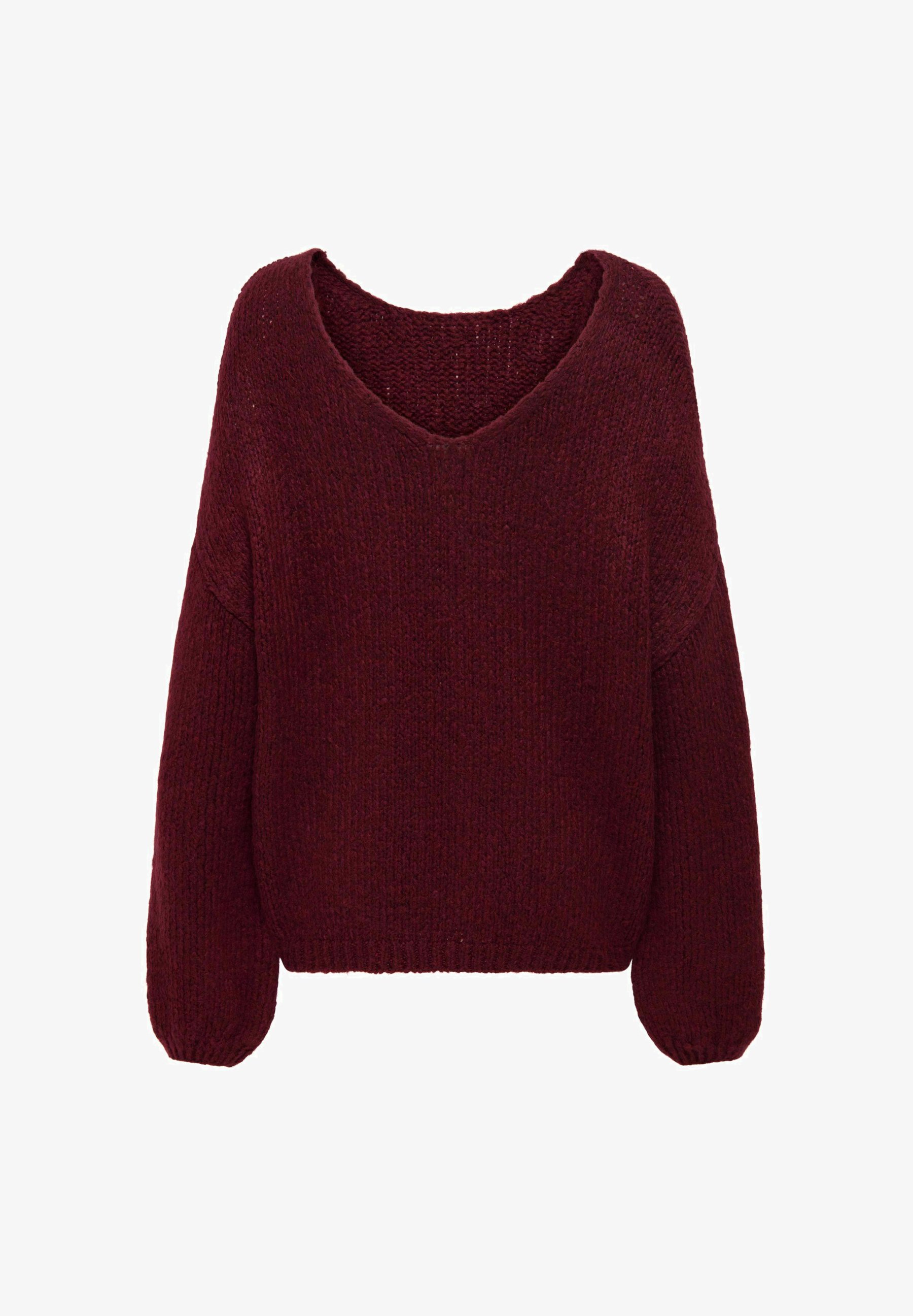 JDY JDYDINEA RÉVERSIBLE - Jumper - cabernet