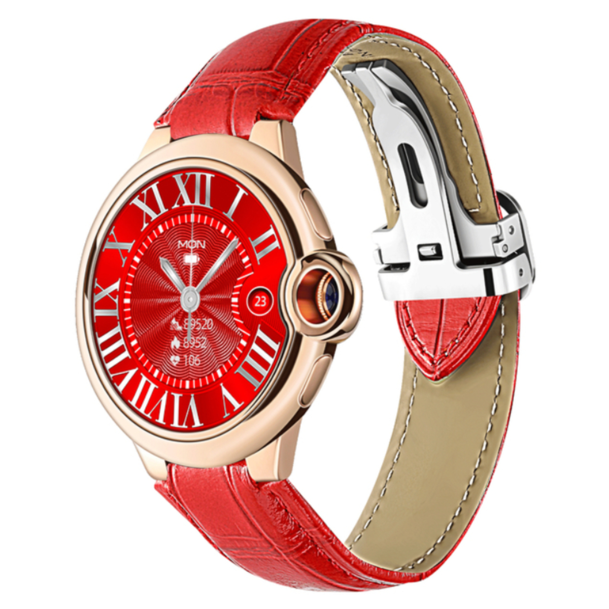 Montre connectée Klack AW28 avec écran tactile de 1,32 pouce