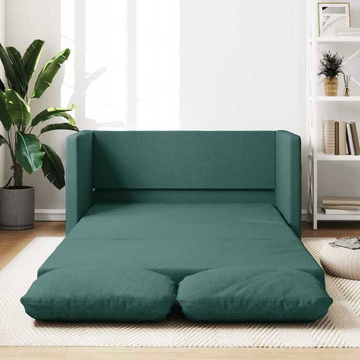 vidaXL Canapé-lit 2 en 1, Lit de Jour avec Coussins Rembourrés, Lit d'Invité Pliable Salle de Séjour Chambre à Coucher, 353968