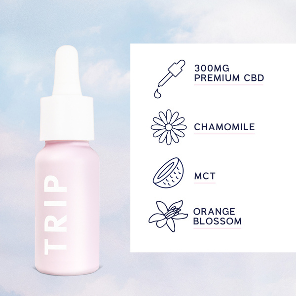 TRIP Appelsiininkukka 300 mg CBD-öljy 15 ml | Terveys | Superdrug