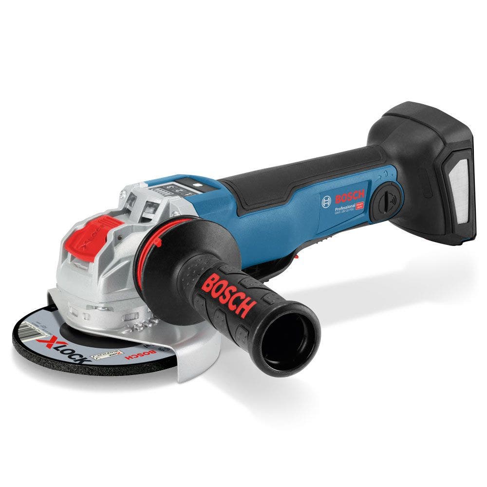 Esmerilhadeira angular sem escova BOSCH X-LOCK 18V 125mm Skin GWX 18V-10 PSC 06017B0800