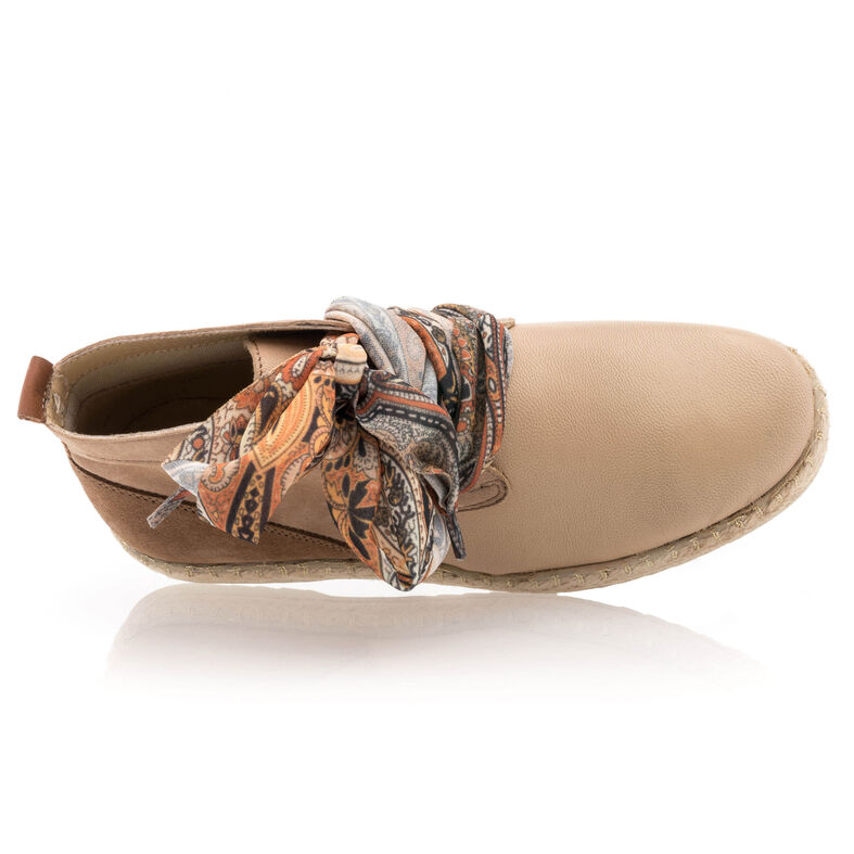 Beige dameslaarzen / enkellaarzen