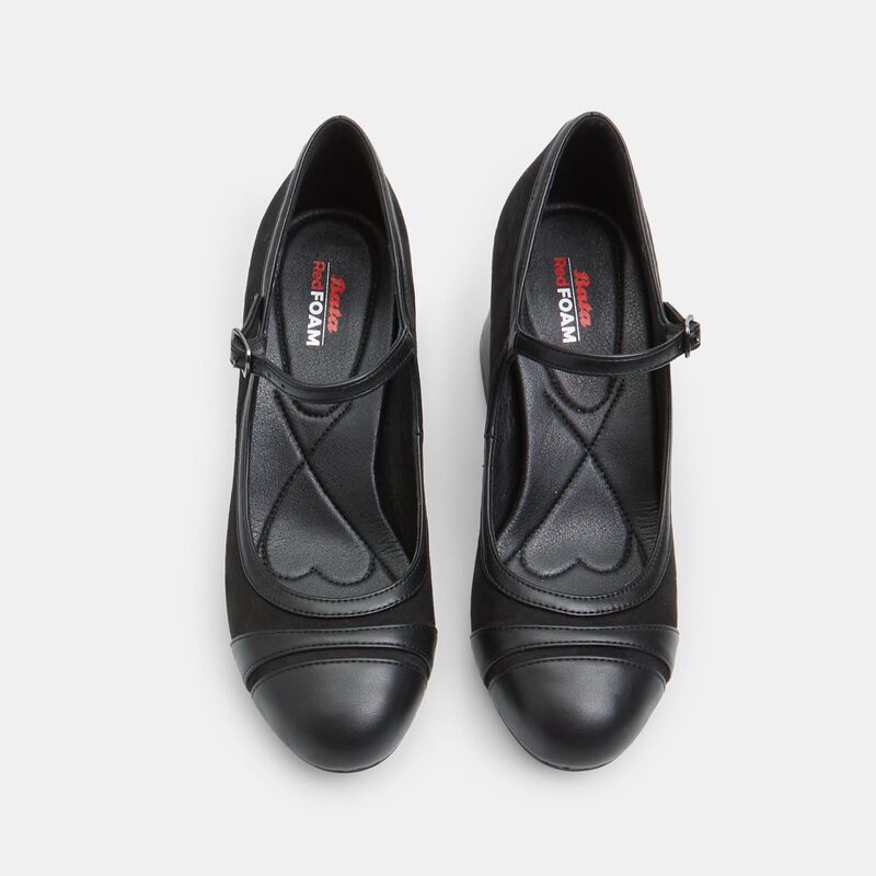 BATA damskie buty typu Mary Jane na obcasie blokowym o wysokości 6 cm