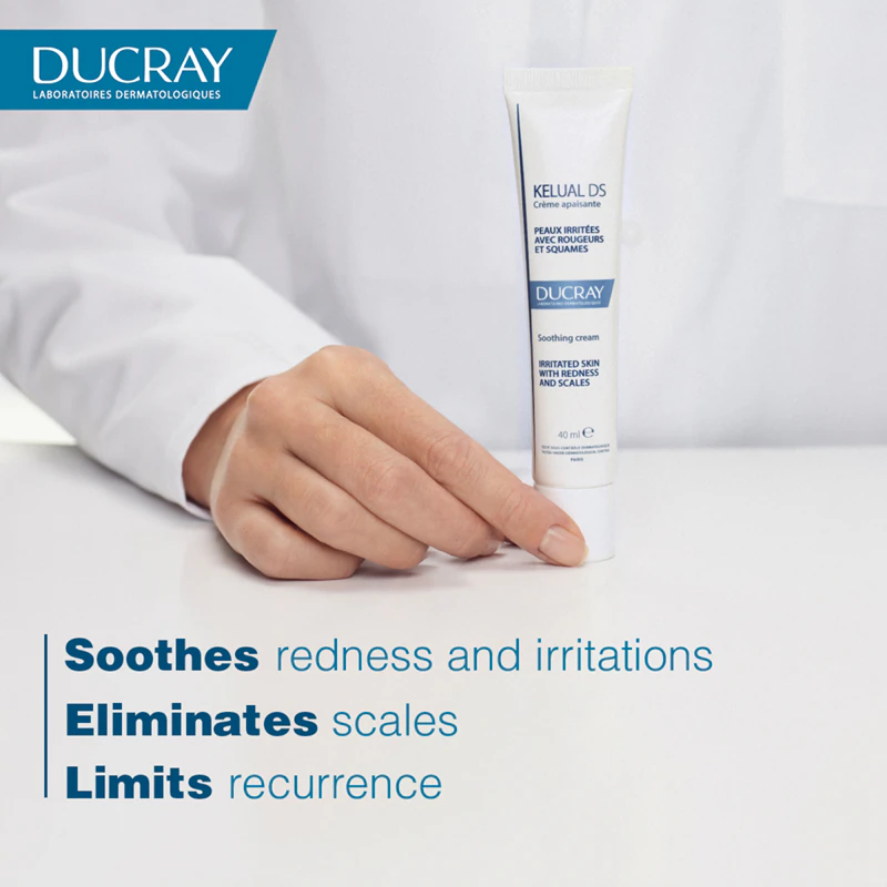 Ducray Kelual DS Creme Suavizante para pele seca e danificada