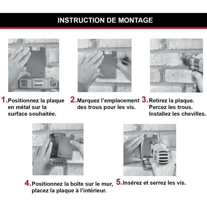 Cofre seguro para chaves - MASTER LOCK - 5415EURD - Produto certificado - Select Access. Compartilhe suas chaves com segurança.