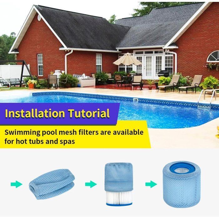 Lot de 2 grilles - Pour spas et jacuzzis MSPA - Accessoires pour piscines et spas - Grilles de filtration à usage général - Grilles