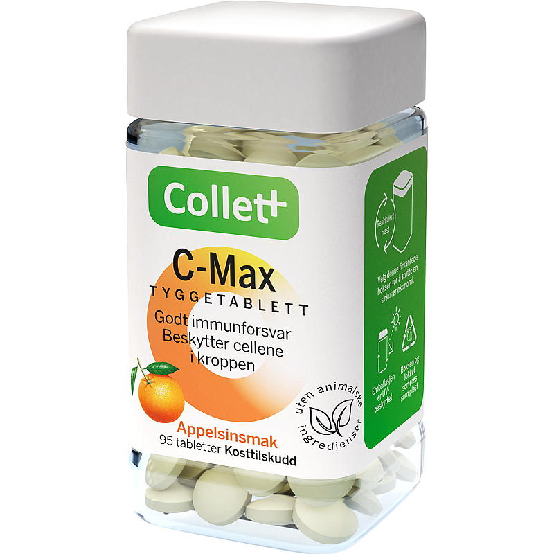 Collett C-max 95 kauwtabletten oranje