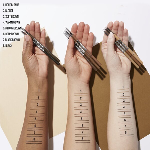 Svinčnik za obrvi Maybelline New York Brow Ultra Slim odtenek 01 Blonde