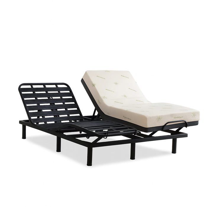 Set letto elettrico Orthoflex con materasso relax 180x200 cm.
