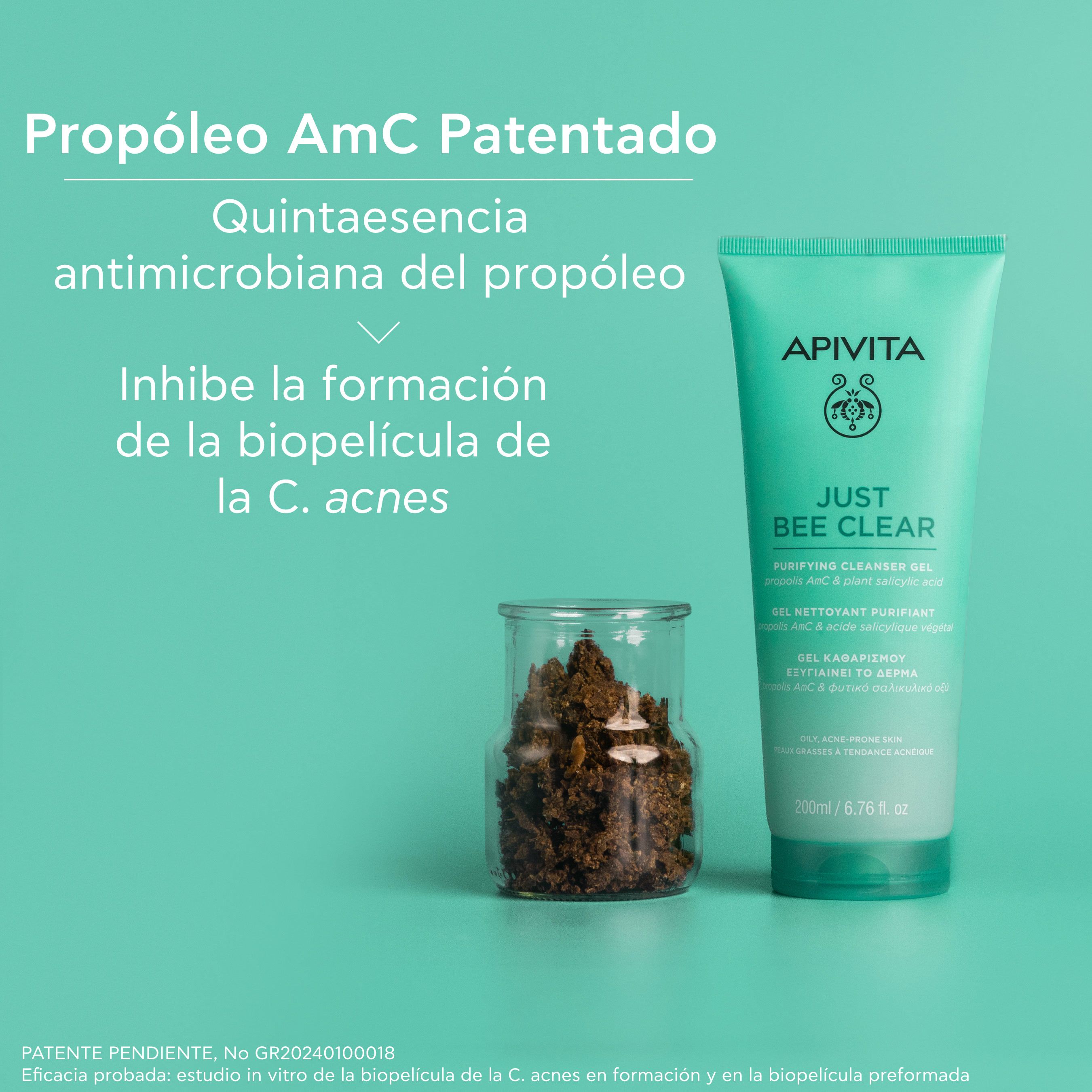 Čistilni gel Just Bee Clear Izdelek za čiščenje obraza iz lekarne