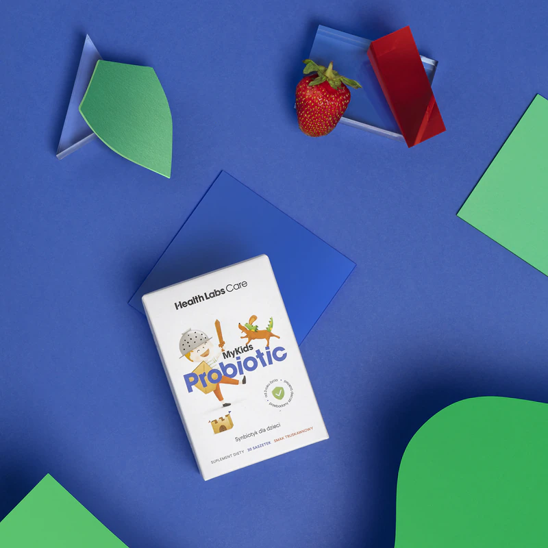 Health Labs Care MyKids Probiotické vrecká s výživovým doplnkom na podporu imunitného systému