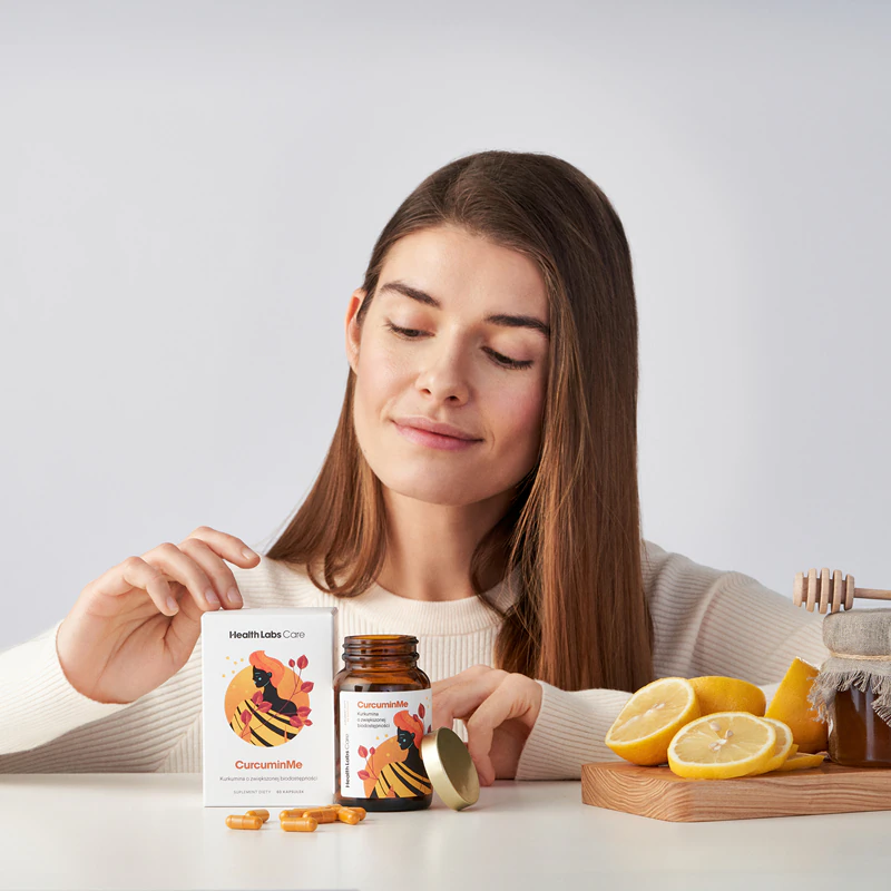 Health Labs Care CurcuminMe voedingssupplementcapsules ter ondersteuning van het immuunsysteem