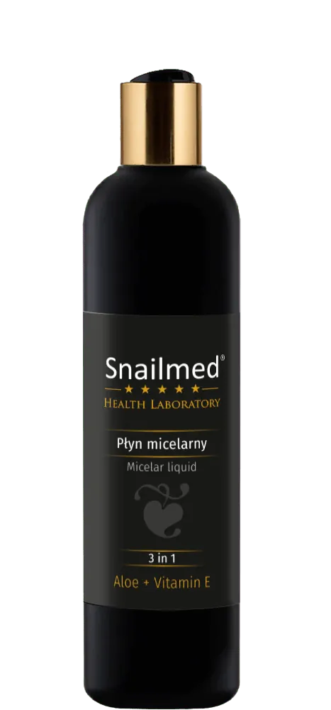 Snailmed Płyn micelarny oczyszczająco-odświeżający z aloesem i witaminą E